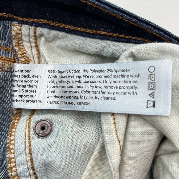 Eileen Fisher Straight Leg Mid Rise Size 8 - Picture 12 of 16